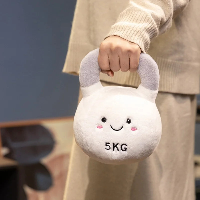 Gym Buddies Dumbbell & Kettlebell Plush
