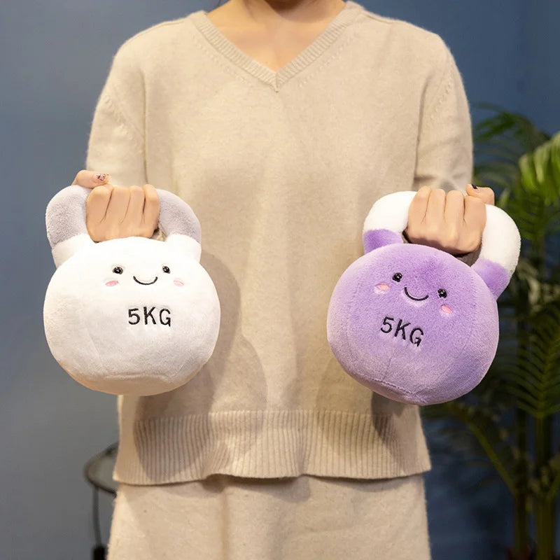 Gym Buddies Dumbbell & Kettlebell Plush