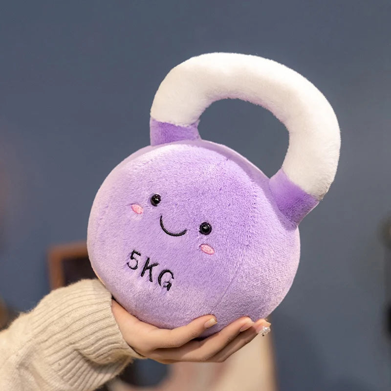 Gym Buddies Dumbbell & Kettlebell Plush