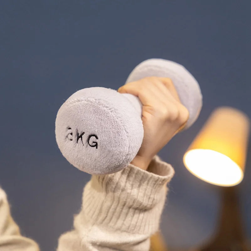 Gym Buddies Dumbbell & Kettlebell Plush