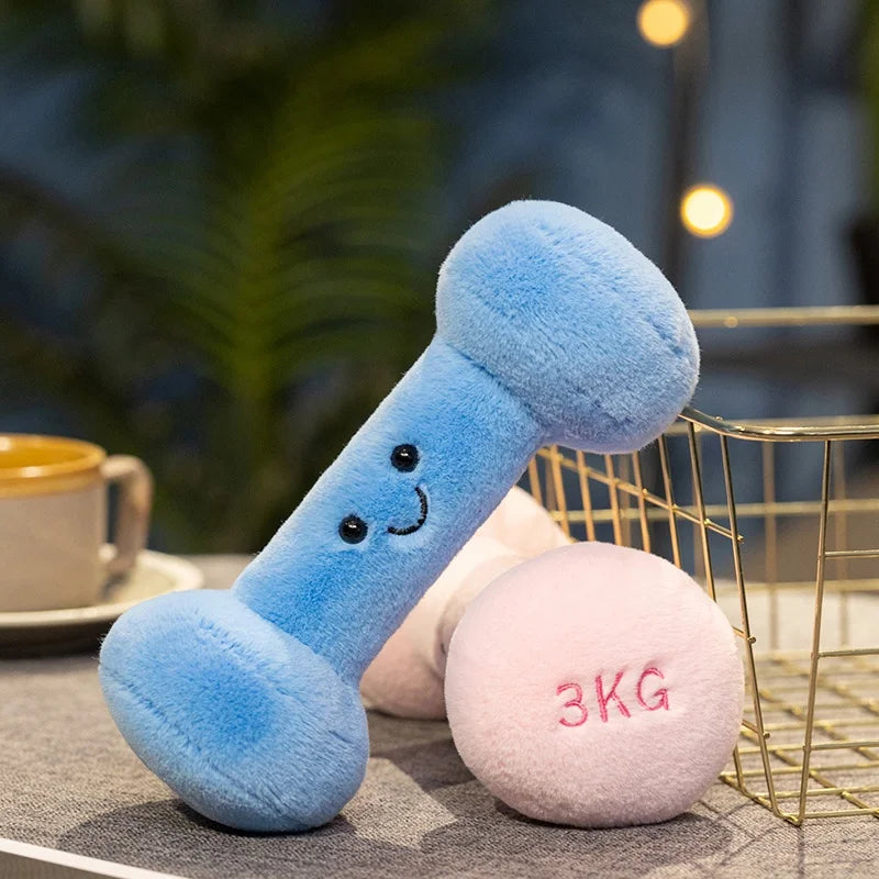 Gym Buddies Dumbbell & Kettlebell Plush