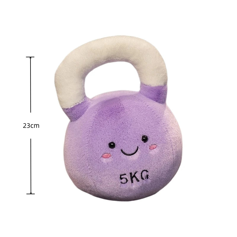 Gym Buddies plush - Purple Kettlebell
